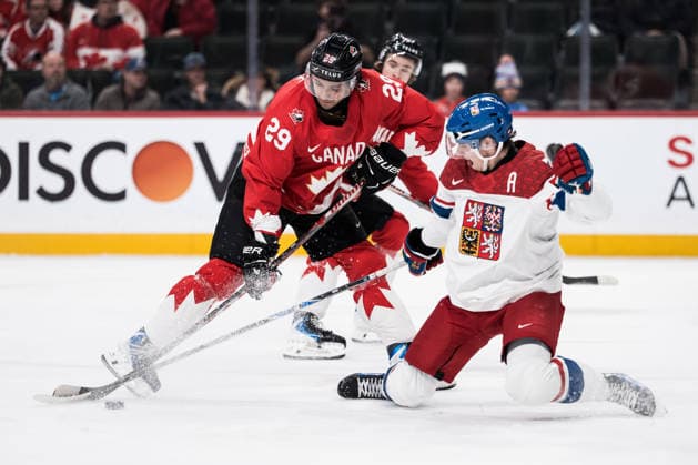 Ice Hockey, Junior World Championship, Canada - Czech Republic