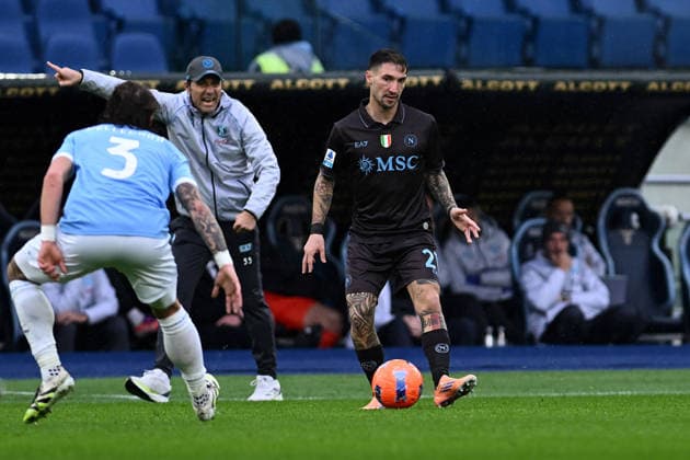 Italy Serie A match SS Lazio - SSC Napoli Matteo Politano of Napoli during the Serie A match between Lazio and Napoli at Stadio Olimpico Lazio 0 - 2 Napoli Rome Italy Copyright: xGennaroxMasix xSOPAxImagesx 2026Masi4Gennaio019