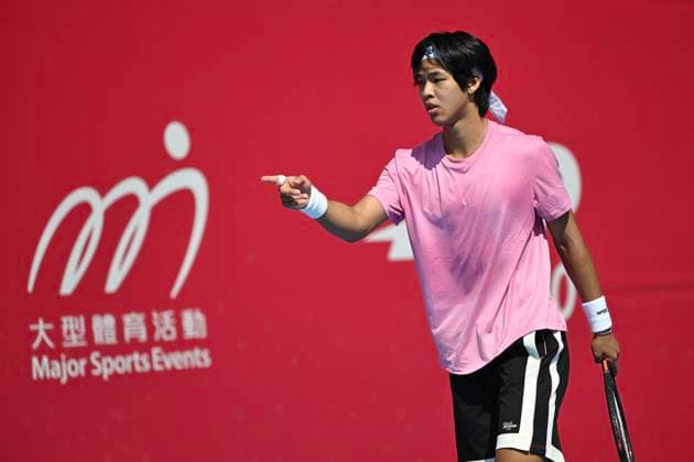 Hong Kong Tennis Open - Day 2 Yi Zhou, a Chinese tennis player, during a match at the Hong Kong Tennis Open WTA, Tennis Damen 250) on January 5, 2026 in Hong Kong. (Photo by Kobe Li Nexpher Images) Hong Kong