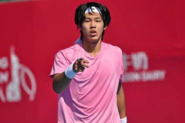 Hong Kong Tennis Open - Day 2 Yi Zhou, a Chinese tennis player, during a match at the Hong Kong Tennis Open WTA, Tennis Damen 250) on January 5, 2026 in Hong Kong. (Photo by Kobe Li Nexpher Images) Hong Kong