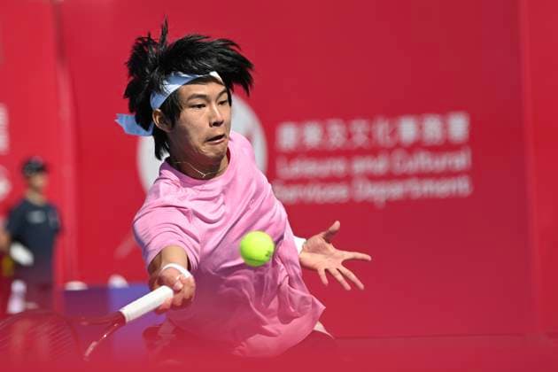 Hong Kong Tennis Open - Day 2 Yi Zhou, a Chinese tennis player, during a match at the Hong Kong Tennis Open WTA, Tennis Damen 250) on January 5, 2026 in Hong Kong. (Photo by Kobe Li Nexpher Images) Hong Kong