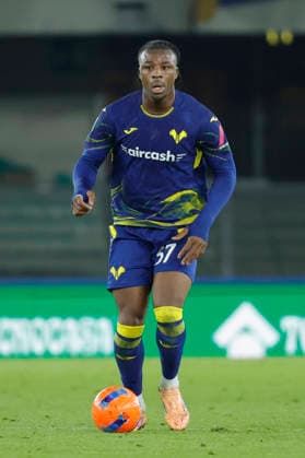 January 4, 2026, Verona, Italy: Armel Bella-Kotchap of Hellas Verona during the Italian Serie A soccer match Hellas Verona vs Torino Fc at Marcantonio Bentegodi Stadium. Hellas Verona 0 - 3 Torino FC Verona Italy - ZUMAs197 20260104_aaa_s197_394 Copyright: xEmanuelexPennacchiox