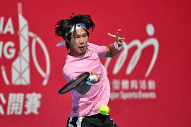 Hong Kong Tennis Open - Day 2 Yi Zhou, a Chinese tennis player, during a match at the Hong Kong Tennis Open WTA, Tennis Damen 250) on January 5, 2026 in Hong Kong. (Photo by Kobe Li Nexpher Images) Hong Kong
