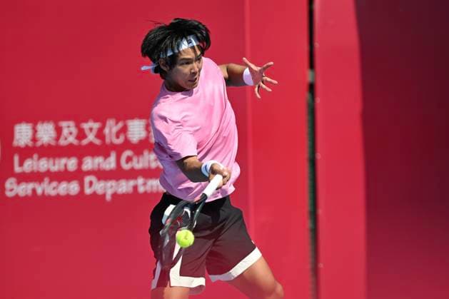 Hong Kong Tennis Open - Day 2 Yi Zhou, a Chinese tennis player, during a match at the Hong Kong Tennis Open WTA, Tennis Damen 250) on January 5, 2026 in Hong Kong. (Photo by Kobe Li Nexpher Images) Hong Kong