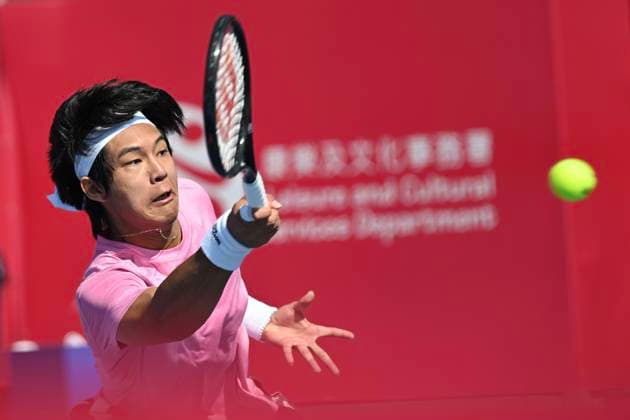 Hong Kong Tennis Open - Day 2 Yi Zhou, a Chinese tennis player, during a match at the Hong Kong Tennis Open WTA, Tennis Damen 250) on January 5, 2026 in Hong Kong. (Photo by Kobe Li Nexpher Images) Hong Kong