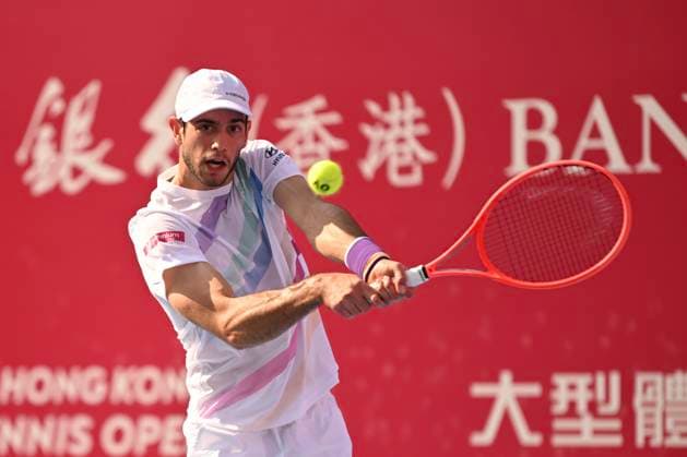 Hong Kong Tennis Open - Day 2 Nuno Borges, a Portuguese tennis player, during a match at the Hong Kong Tennis Open WTA, Tennis Damen 250) on January 5, 2026 in Hong Kong. (Photo by Kobe Li Nexpher Images) Hong Kong