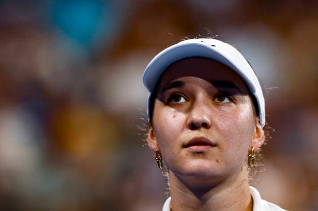 TENNIS UNITED CUP SYDNEY, Eva Lys of Team Germany looks on in her Group F singles match against Iga Swiatek of team Poland during day four of the 2026 United Cup at Ken Rosewall Arena in Sydney, Monday, January 5, 2026. ( NO ARCHIVING, EDITORIAL USE ONLY SYDNEY NEW SOUTH WALES AUSTRALIA  Copyright: xMARKxEVANSx 20260105142392023182