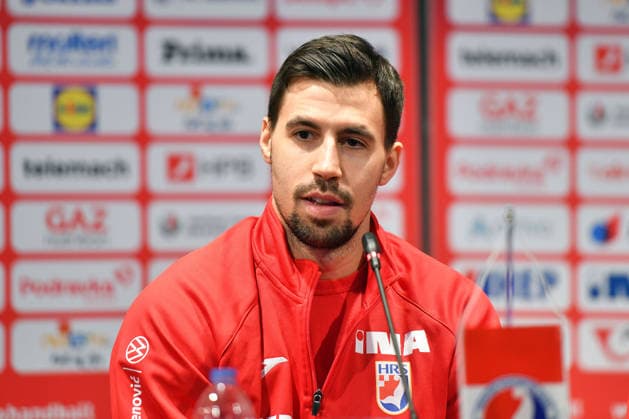 Croatia National Handball Team: press conference, PK, Pressekonferenz Ivan Martinovic of Croatia speaks on a press connference on January 5, 2026. in Prelog, Croatia. Croatia will play frinedly match against Germany.  VjeranxZganecxRogulja PIXSELL