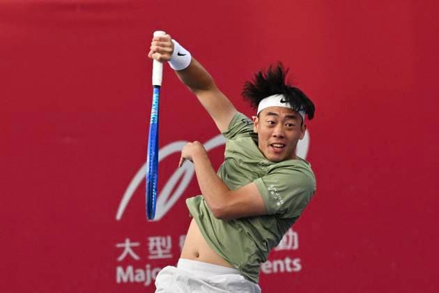 RECORD DATE NOT STATED Hong Kong Tennis Open - Day 2 Hong Kong tennis player Coleman Wong, during a match at the Hong Kong Tennis Open ATP, Tennis Herren 250) on January 5, 2026 in Hong Kong. (Photo by Kobe Li Nexpher Images) Hong Kong