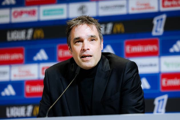Michael GERLINGER during the press conference, PK, Pressekonferenz presented by Olympique Lyonnais in Lyon, France. Copyright: xPaulinexFIGUETx xSPPx Sportspressphoto_SPR78886