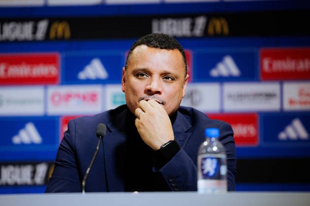 Mathieu LOUIS-JEAN sports director of Lyon during the press conference, PK, Pressekonferenz presented by Olympique Lyonnais in Lyon, France. Copyright: xPaulinexFIGUETx xSPPx Sportspressphoto_SPR78923