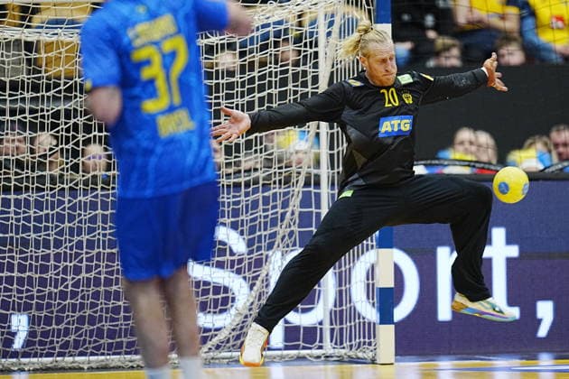 JÖNKÖPING, SWEDEN 20260105 Sweden s goalkeeper Mikael Appelgren during Monday s international handball training match between Sweden and Brazil at Husqvarna Garden JÖNKÖPING SWEDEN x9200x  Copyright: xBjörnxLarssonxRosvall TTx HANDBALL SWEDEN-BRAZIL