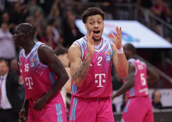Alijah Comithier Bonn , Telekom Baskets Bonn vs Bamberg Baskets, easyCredit BBL, Matchday 14, Bonn, 05 01 2026
