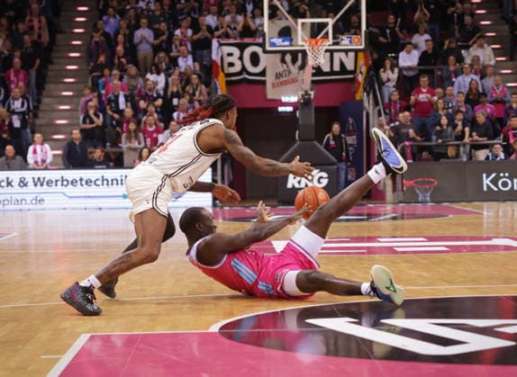 On the ground Tylan Birts Telekom Baskets Bonn vs BMA365 Bamberg Baskets 14 Speiltag season 2025 26
