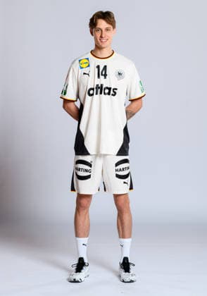 Munich Handball DHB Germany Photo shoot Mathis Häseler Haeseler Germany Germany