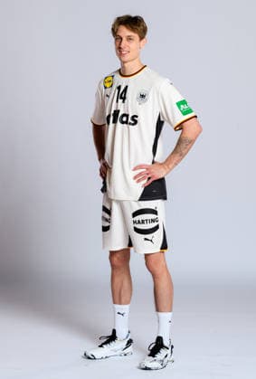 Munich Handball DHB Germany Photo shoot Mathis Häseler Haeseler Germany Germany