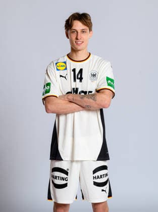 Munich Handball DHB Germany Photo shoot Mathis Häseler Haeseler Germany Germany