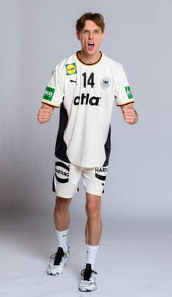 Munich Handball DHB Germany Photo shoot Mathis Häseler Haeseler Germany Germany