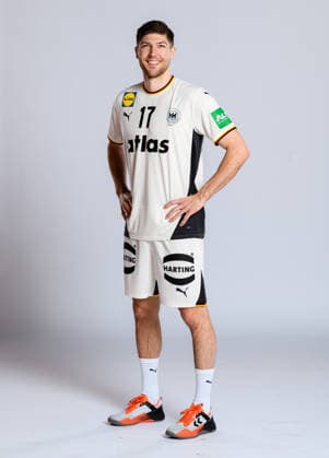 Munich Handball DHB Germany Photo shoot Lukas Zerbe Germany Germany