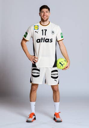 Munich Handball DHB Germany Photo shoot Lukas Zerbe Germany Germany