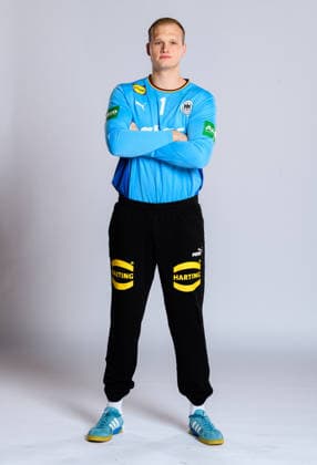 Munich Handball DHB Germany Photo shoot Goalkeeper David Späth David Spaeth Germany Germany