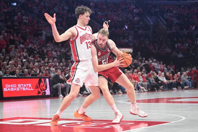 Basketball, NCAA, Ohio State Buckeyes - Nebraska Cornhuskers