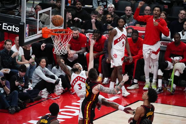 Basketball, NBA, Toronto Raptors - Atlanta Hawks