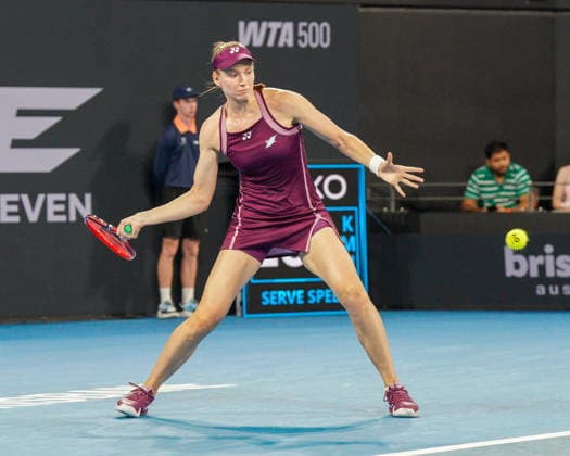 Brisbane International Day Three Queensland Tennis Centre Tennyson Brisbane Queensland 06 January 2026 Brisbane Tennyson Queensland Australia Copyright: xMichaelxGlassx Bris Int - Elena Rybakina vs Shuai Zhang-8