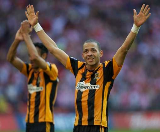 13.04.2014. London, England. Liam Rosenior of Hull City after the FA Cup Semi-Final between Hull City and Sheffield United from Wembley Stadium.  NigelxCooke Content restricted for UK based newspaper