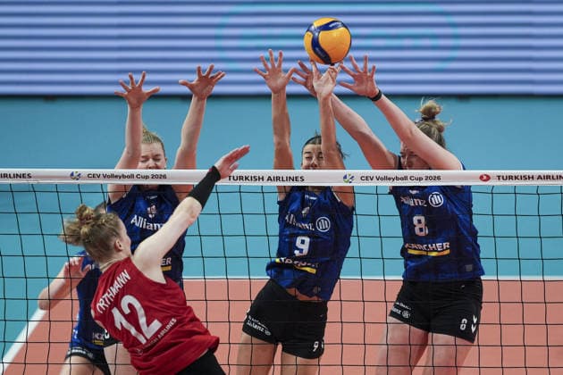 Volleyball, Women, CEV Cup, Türk Hava Yollari SK - Allianz MTV Stuttgart