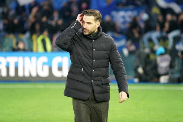 Como s coach Cesc Febregas during the Serie A soccer match between Pisa and Como at the Cetilar Arena Romeo Anconetani Stadium in Pisa; Center West Italy; Tuesday January 06; 2026 ; Soccer  Copyright: xAlessandroxLaxRocca LaPressex