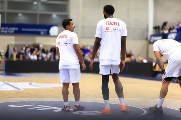 Scene with Jhamir Brickus 2 Basketball Nymburg on the court Basketball Champions League MLP Academics Heidelberg - ERA Basketball Nymburk Jhamir Brickus 2 Basketball Nymburg on the court Copyright: xspeedshotx