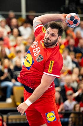 HANDBALL - OEHB, AUT vs CZE, test match VIENNA,AUSTRIA,06.JAN.26 - HANDBALL - OEHB, Oesterreichischer Handballbund, Handball Austria, test match, Austria vs Czech Republic. Image shows Tobias Wagner (AUT).  GEPAxpictures xAlexanderxSolc