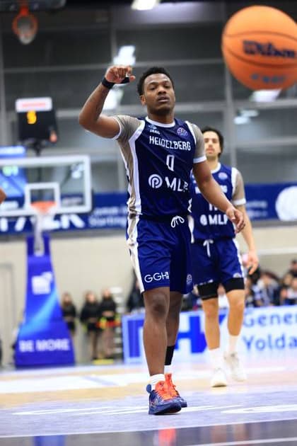 Game action with DJ Horne 0 MLP Academics Heidelberg Basketball Champions League MLP Academics Heidelberg - ERA Basketball Nymburk DJ Horne 0 MLP Academics Heidelberg in action Copyright: xspeedshotx