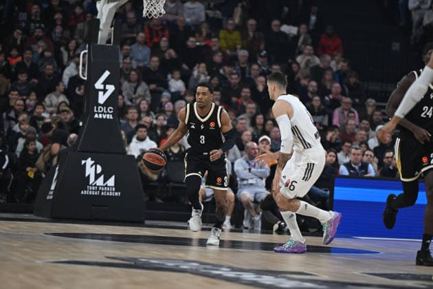 Basketball : ASVEL Villeurbanne v Real Madrid Euroleague Basket 06 01 2026 Shaquille Harrison of ASVEL Villeurbanne during the Euroleague match between Lyon Villeurbanne and Real Madrid at LDLC ARENA in Lyon, France on January 06, 2026 LYONFrance  Copyright: xMouradxAllilix