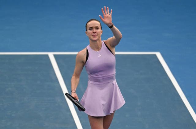 Ukraine™s Elina Svitolina during her singles match at the 2026 ASB Classic Women™s Tennis Tournament at Manuka Doctor Arena, Auckland, New Zealand. Tuesday 6 January 2026. Photo: Andrew Cornaga z Auckland New Zealand Copyright: xAndrewxCornaga x