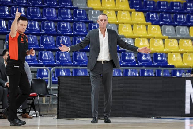January 6, 2026, Barcelona, Barcelona, Spain: Oded Kattash, of Maccabi Rapyd Tel Aviv gestures during the EuroLeague Regular Season Round 20 match played between FC Barcelona, Barca and Maccabi Rapyd Tel Aviv at Palau Blaugrana on January 06, 2026 in Barcelona, Spain. Barcelona Spain - ZUMAa181 20260106_zaa_a181_041 Copyright: xJavierxBorregox