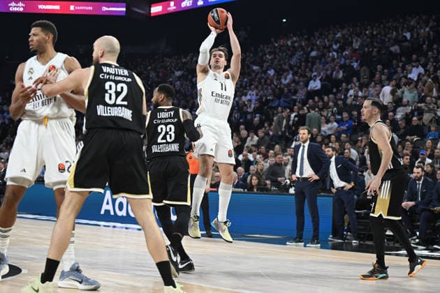 Basketball, Euroleague, ASVEL Villeurbanne Lyon - Real Madrid