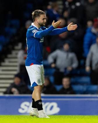 Nicolas Raskin of Rangers celebrates scoring his sides second goal during Scottish Premiership match at Ibrox Stadium, Glasgow. Rangers v Aberdeen - Scottish Premiership - Ibrox Stadium, Glasgow, Lanarkshire, Scotland, UK - 06 Jan 2026Glasgow Ibrox Stadium Lanarkshire, Scotland United Kingdom EDITORIAL USE ONLY  Copyright: xRangersxFC Shutterstockx 16237029ae