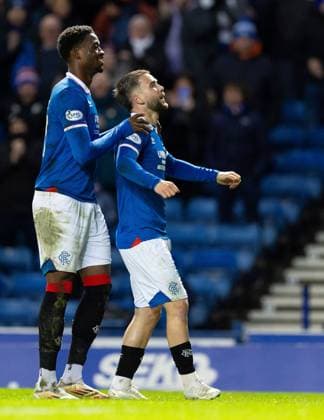 Nicolas Raskin of Rangers celebrates scoring his sides second goal during Scottish Premiership match at Ibrox Stadium, Glasgow. Rangers v Aberdeen - Scottish Premiership - Ibrox Stadium, Glasgow, Lanarkshire, Scotland, UK - 06 Jan 2026Glasgow Ibrox Stadium Lanarkshire, Scotland United Kingdom EDITORIAL USE ONLY  Copyright: xRangersxFC Shutterstockx 16237029am