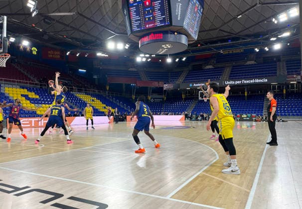 FC Barcelona, Barca V Maccabi Rapyd Tel Aviv - Euroleague The match between FC Barcelona and Maccabi Rapyd Tel Aviv corresponds to round 20 of the Euroleague and takes place behind closed doors at the Palau Blaugrana in Barcelona, Spain, on January 6, 2025. Barcelona Spain  Copyright: xUrbanandsportx originalFilename:urbanandsport-fcbarcel260106_npYVS.jpg