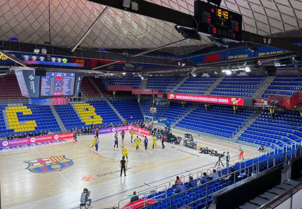 FC Barcelona, Barca V Maccabi Rapyd Tel Aviv - Euroleague The match between FC Barcelona and Maccabi Rapyd Tel Aviv corresponds to round 20 of the Euroleague and takes place behind closed doors at the Palau Blaugrana in Barcelona, Spain, on January 6, 2025. Barcelona Spain  Copyright: xUrbanandsportx originalFilename:urbanandsport-fcbarcel260106_npwMI.jpg