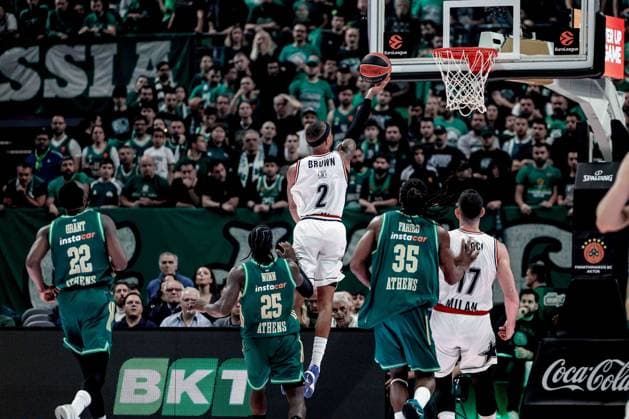 Lorenzo Brown Panathinaikos Aktor Athens - EA7 Emporio Armani Olimpia Milano Euroleague 2025-26 Round 20 Atene, 06 01 2026 Foto MarcoBrondi CIAMILLO-CASTORIA Atene OAKA Grecia Grecia  Copyright: xMarcoxBrondix
