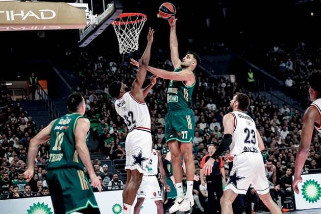 Omer Yurtseven Panathinaikos Aktor Athens - EA7 Emporio Armani Olimpia Milano Euroleague 2025-26 Round 20 Atene, 06 01 2026 Foto MarcoBrondi CIAMILLO-CASTORIA Atene OAKA Grecia Grecia  Copyright: xMarcoxBrondix