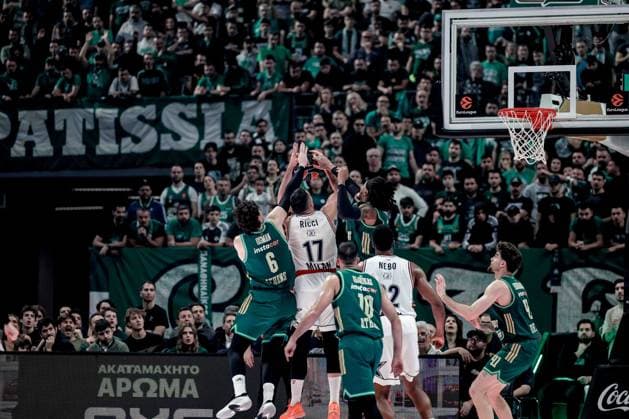Giampaolo Ricci Panathinaikos Aktor Athens - EA7 Emporio Armani Olimpia Milano Euroleague 2025-26 Round 20 Atene, 06 01 2026 Foto MarcoBrondi CIAMILLO-CASTORIA Atene OAKA Grecia Grecia  Copyright: xMarcoxBrondix