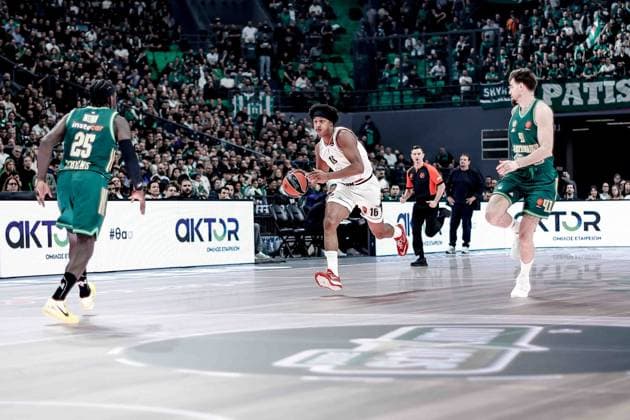 Zach LeDay Panathinaikos Aktor Athens - EA7 Emporio Armani Olimpia Milano Euroleague 2025-26 Round 20 Atene, 06 01 2026 Foto MarcoBrondi CIAMILLO-CASTORIA Atene OAKA Grecia Grecia  Copyright: xMarcoxBrondix