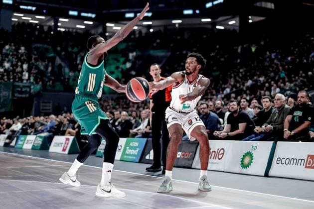 Armoni Brooks Panathinaikos Aktor Athens - EA7 Emporio Armani Olimpia Milano Euroleague 2025-26 Round 20 Atene, 06 01 2026 Foto MarcoBrondi CIAMILLO-CASTORIA Atene OAKA Grecia Grecia  Copyright: xMarcoxBrondix