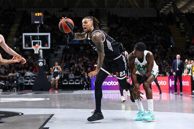 Daniel Hackett Virtus Bologna - Zalgiris Kaunas Euroleague 2025-2026 Bologna, 06 01 2026 Foto B.Costantini Ciamillo-Castoria Bologna Virtus Arena Emilia Romagna Italy  Copyright: xBiancaxCostantinix
