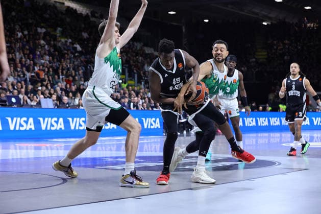 45 Nicola AKELE Virtus Match BASKETBALL - EUROLEAGUE Virtus Bologna vs Zalgiris Kaunas 06-01-2026 01z Nigel Williams-Goss Zalgiris Kaunas Match BASKETBALL - EUROLEAGUE Virtus Bologna vs Zalgiris Kaunas 06-01-2026 during Virtus Bologna vs Zalgiris Kaunas, Basketball Euroleague match in Bologna, Italy, January 06 2026  Copyright: xValentinoxOrsini IPAxSportx xipa-agency.netx xx IPA_69765917 IPA_Agency_IPA69765917