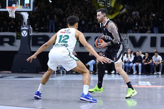 BASKET - Euroleague - Virtus Bologna vs Zalgiris Kaunas 01 Luca VILDOZA Virtus Match BASKETBALL - EUROLEAGUE Virtus Bologna vs Zalgiris Kaunas 06-01-2026 12 Maodo Lo Zalgiris Kaunas Match BASKETBALL - EUROLEAGUE Virtus Bologna vs Zalgiris Kaunas 06-01-2026 during Virtus Bologna vs Zalgiris Kaunas, Basketball Euroleague match in Bologna, Italy, January 06 2026 Bologna Italy  Copyright: xIPAxSport ABACAx